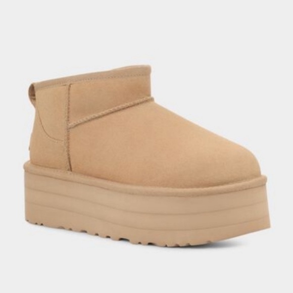 UGG Classic Ultra Mini Platform Driftwood - Picture 2 of 10